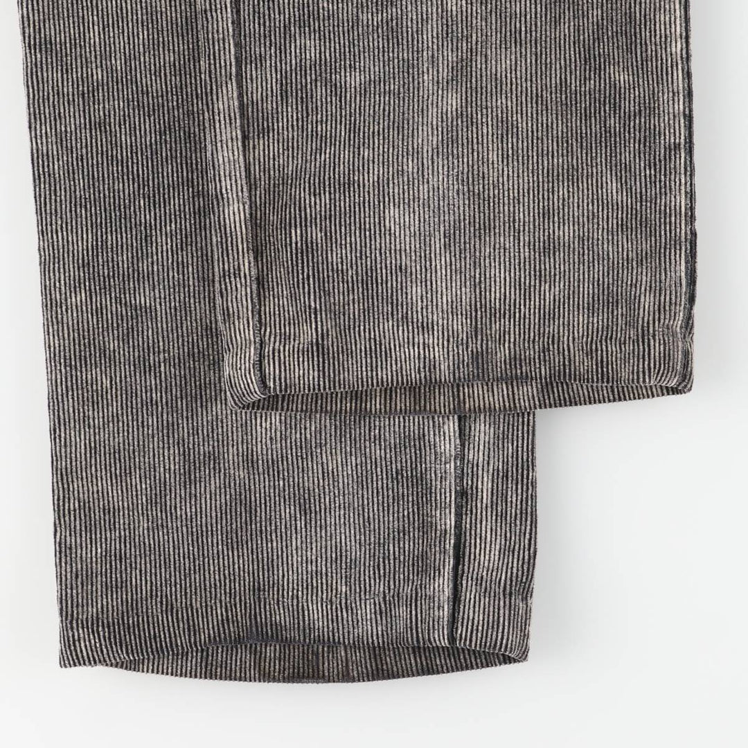 Vintage Lee corduroy pants, made in England, men's size W34. cotton black type Vintage Second Hand
