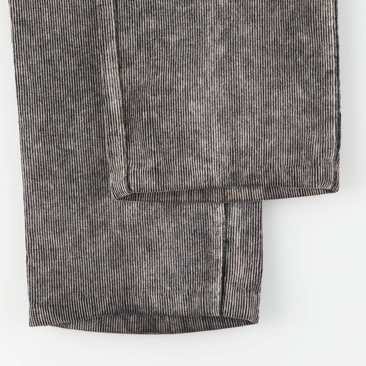 Vintage Lee corduroy pants, made in England, men's size W34. cotton black type Vintage Second Hand
