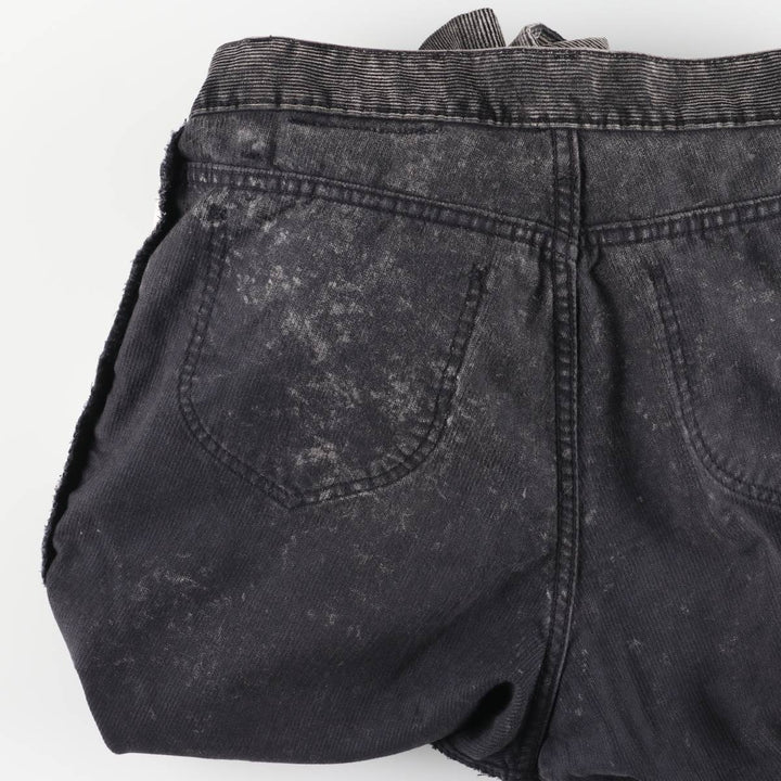 Vintage Lee corduroy pants, made in England, men's size W34. cotton black type Vintage Second Hand