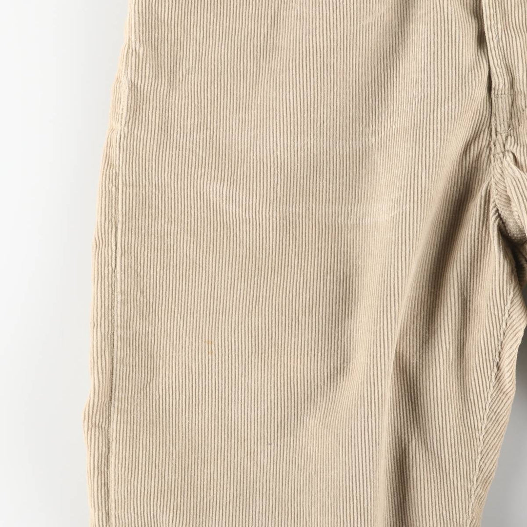 Diesel Industry Corduroy Pants, Made in Italy, Men's, Size W34 cotton Beige type Vintage Second Hand