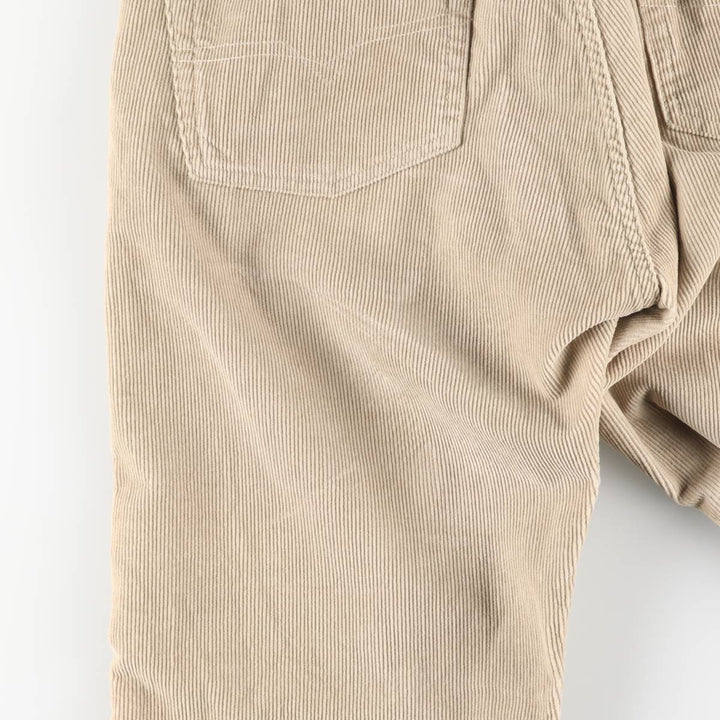 Diesel Industry Corduroy Pants, Made in Italy, Men's, Size W34 cotton Beige type Vintage Second Hand