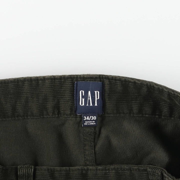 GAP Carpenter Corduroy Pants, Men's, Size W36 cotton black type Vintage Second Hand