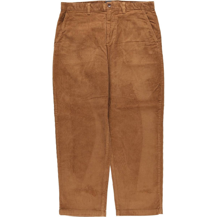 GAP Men's Corduroy Pants (Size W34) cotton brown type Vintage Second Hand