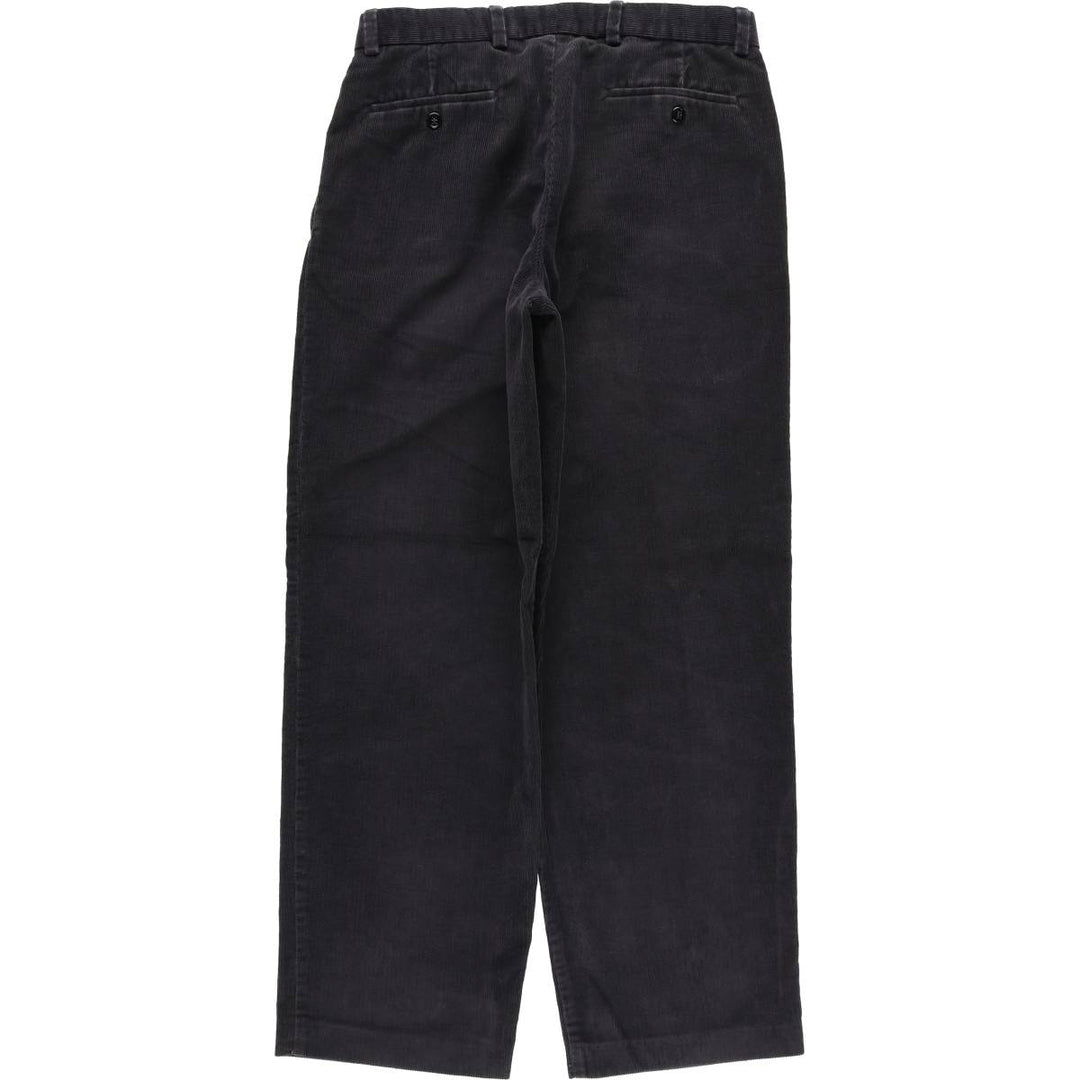 Dockers Recode Two-Pleated Corduroy Pants, Men's, Size W32 cotton black type Vintage Second Hand