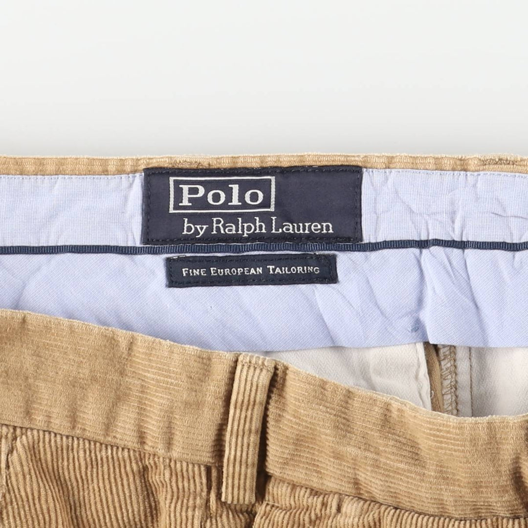 Ralph Lauren POLO by Ralph Lauren Corduroy Pants Men's W35 cotton brown type Vintage Second Hand
