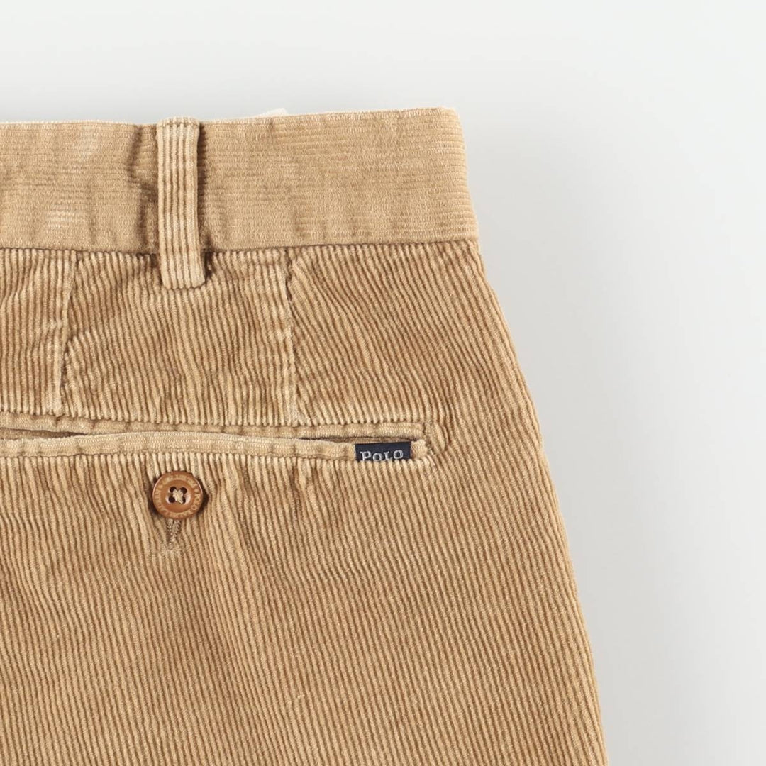 Ralph Lauren POLO by Ralph Lauren Corduroy Pants Men's W35 cotton brown type Vintage Second Hand