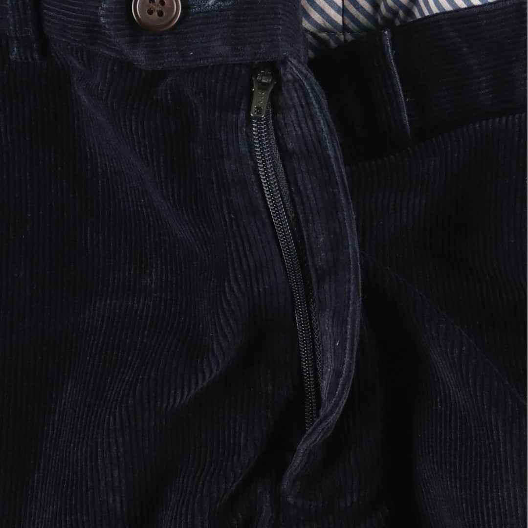 Ralph Lauren Lauren corduroy pants, men's size W37 cotton navy blue type Vintage Second Hand