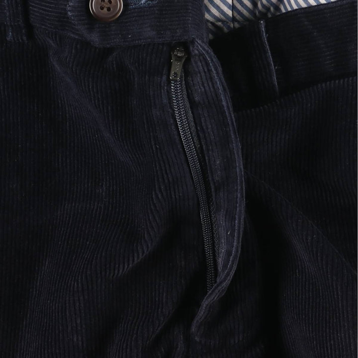 Ralph Lauren Lauren corduroy pants, men's size W37 cotton navy blue type Vintage Second Hand