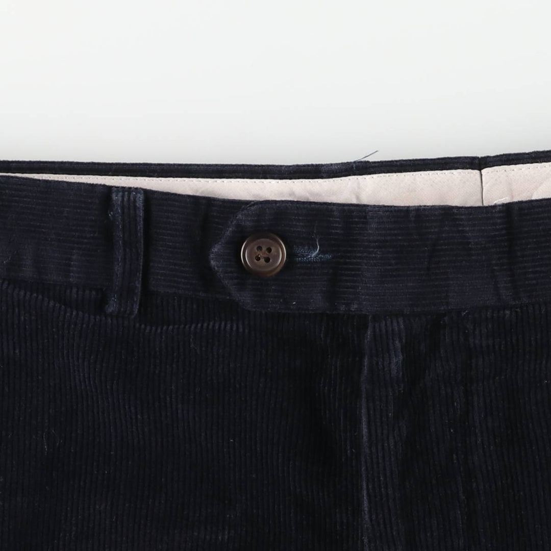 Ralph Lauren Lauren corduroy pants, men's size W37 cotton navy blue type Vintage Second Hand