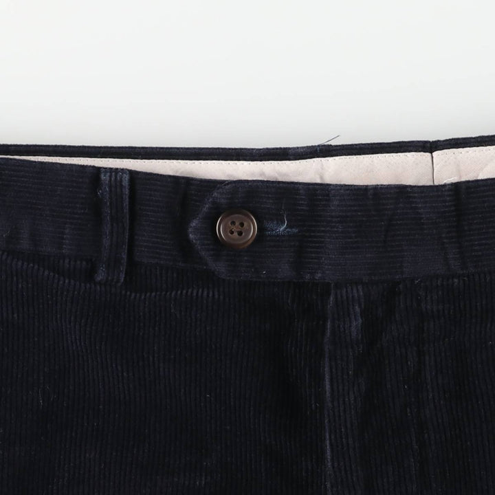 Ralph Lauren Lauren corduroy pants, men's size W37 cotton navy blue type Vintage Second Hand
