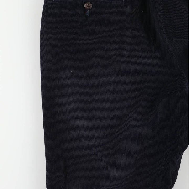 Ralph Lauren Lauren corduroy pants, men's size W37 cotton navy blue type Vintage Second Hand