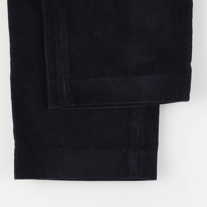 Ralph Lauren Lauren corduroy pants, men's size W37 cotton navy blue type Vintage Second Hand