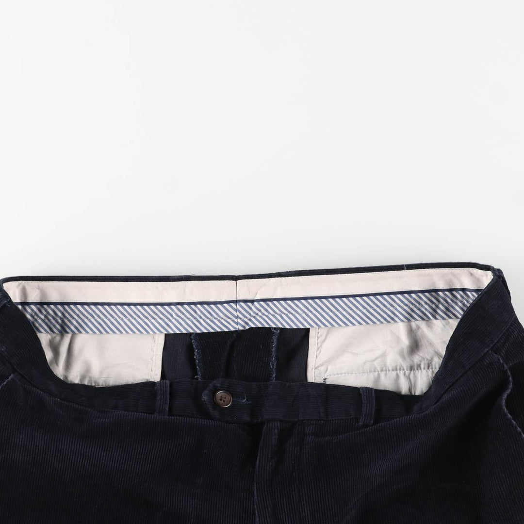 Ralph Lauren Lauren corduroy pants, men's size W37 cotton navy blue type Vintage Second Hand