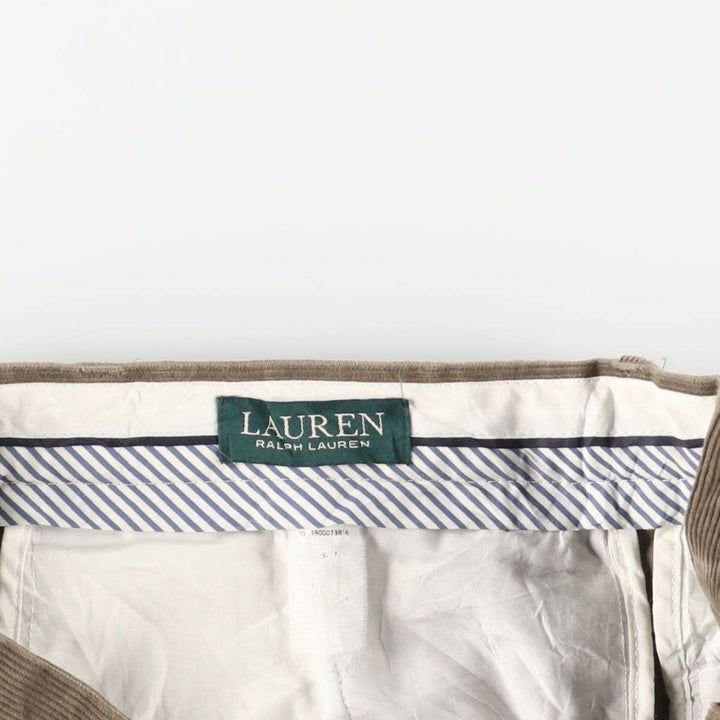 Ralph Lauren LAUREN Lauren Corduroy Pants Men's W34 equivalent unclear brown type Vintage Second Hand