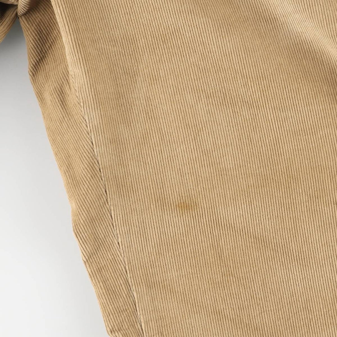HUBBARD Corduroy Pants, Made in USA, Men's, Size 34 unclear Beige type Vintage Second Hand