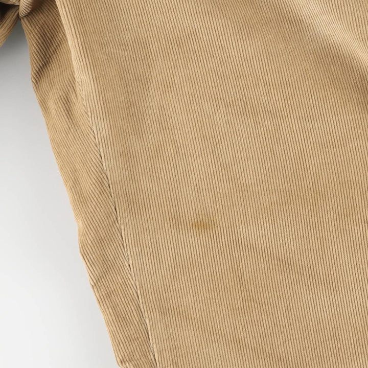 HUBBARD Corduroy Pants, Made in USA, Men's, Size 34 unclear Beige type Vintage Second Hand
