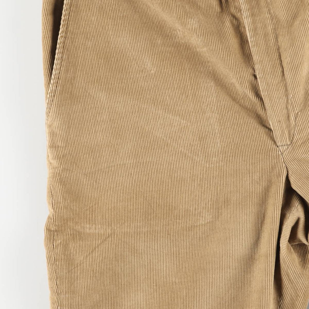 HUBBARD Corduroy Pants, Made in USA, Men's, Size 34 unclear Beige type Vintage Second Hand