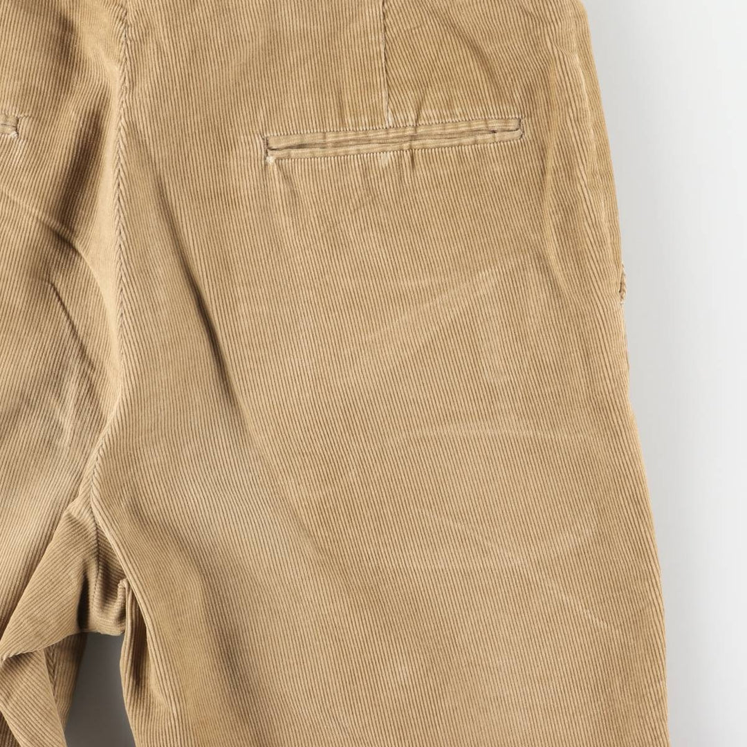 HUBBARD Corduroy Pants, Made in USA, Men's, Size 34 unclear Beige type Vintage Second Hand