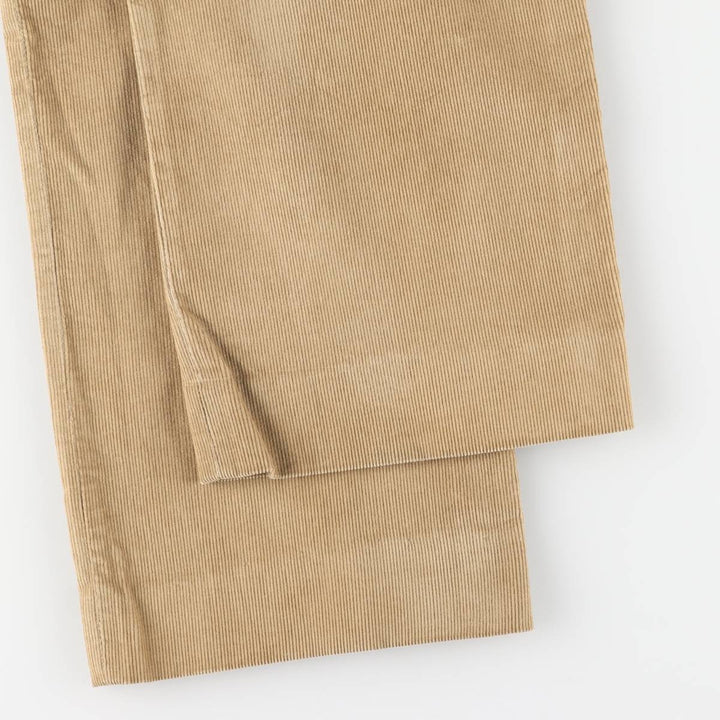 HUBBARD Corduroy Pants, Made in USA, Men's, Size 34 unclear Beige type Vintage Second Hand