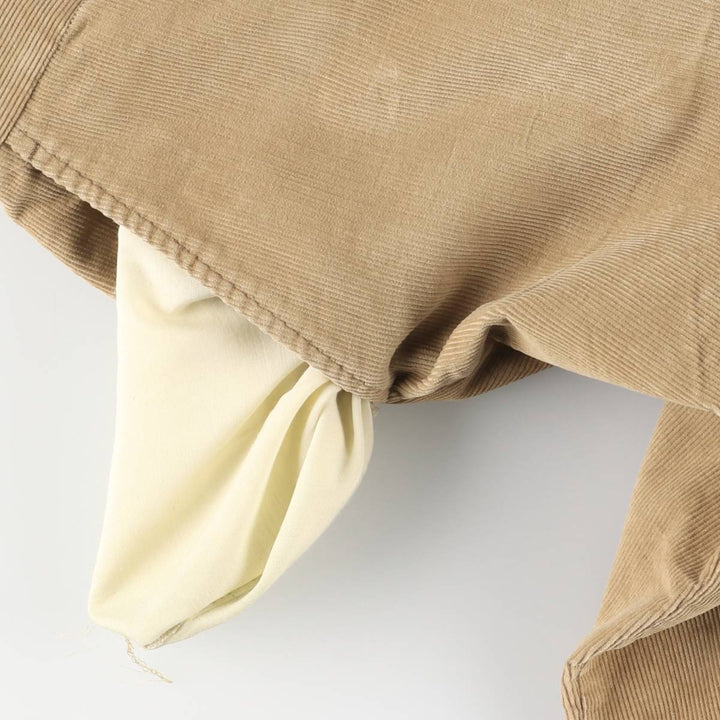 HUBBARD Corduroy Pants, Made in USA, Men's, Size 34 unclear Beige type Vintage Second Hand