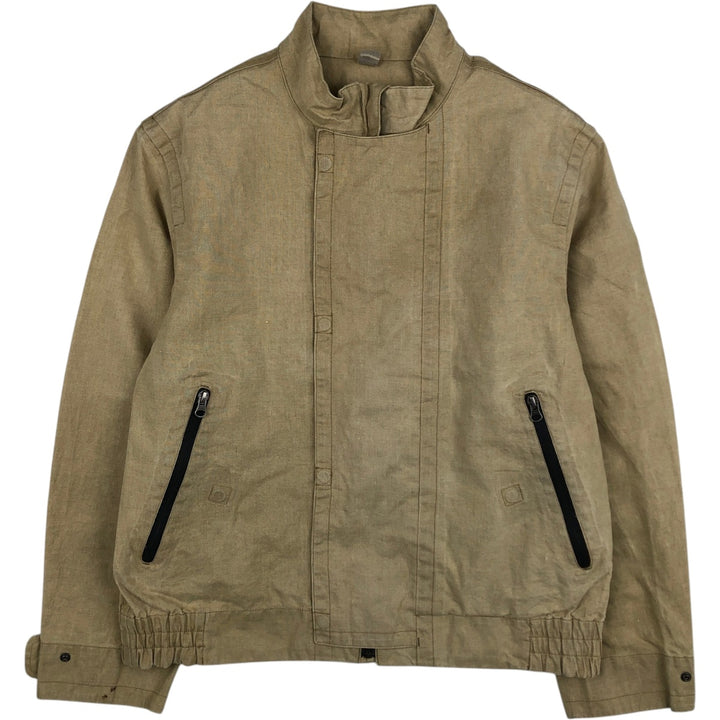 Timberland Limited Collection Linen Jacket, Men's Size M linen Beige type Vintage Second Hand