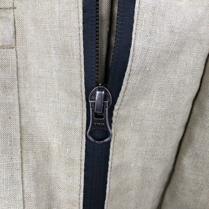 Timberland Limited Collection Linen Jacket, Men's Size M linen Beige type Vintage Second Hand