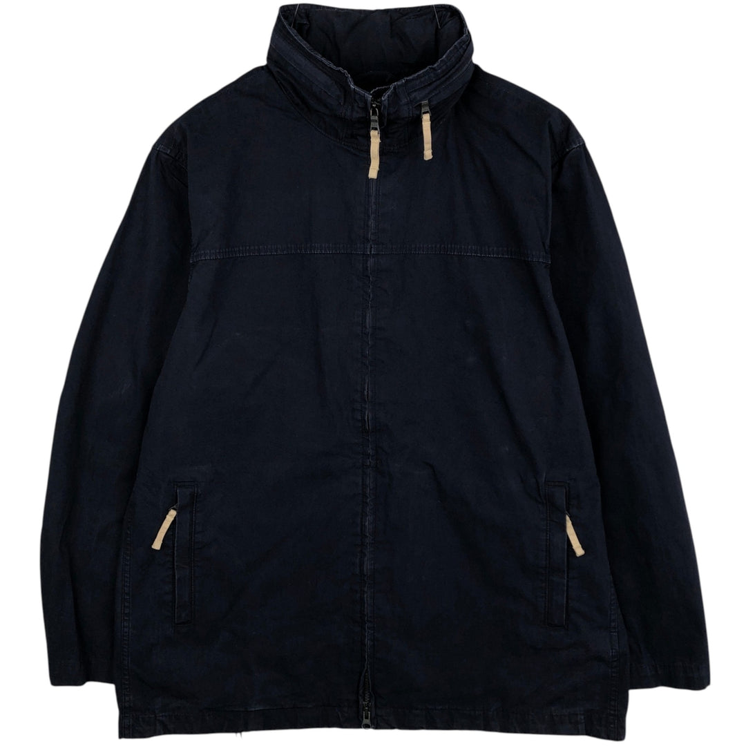 2000'S Banana Republic Cotton Jacket, Men's Size M cotton navy blue type Vintage Second Hand