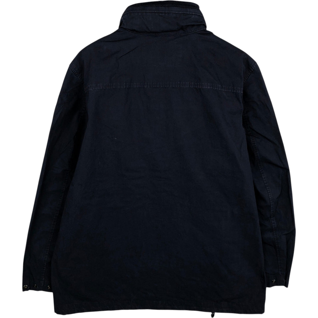 2000'S Banana Republic Cotton Jacket, Men's Size M cotton navy blue type Vintage Second Hand