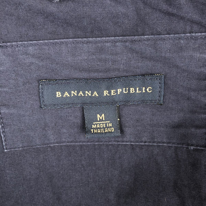 2000'S Banana Republic Cotton Jacket, Men's Size M cotton navy blue type Vintage Second Hand