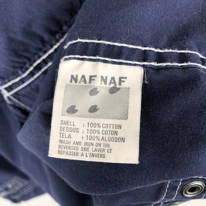 NAF Cotton Jacket, Men's Size XL cotton navy blue type Vintage Second Hand