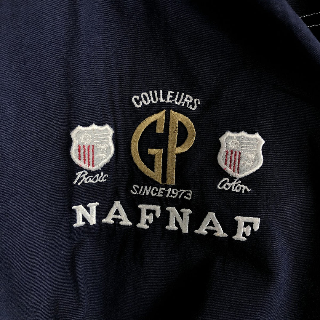 NAF Cotton Jacket, Men's Size XL cotton navy blue type Vintage Second Hand