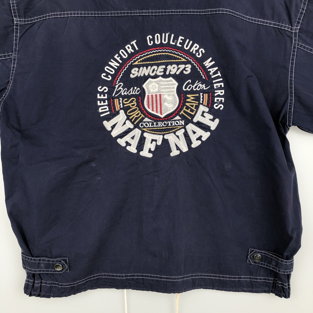 NAF Cotton Jacket, Men's Size XL cotton navy blue type Vintage Second Hand