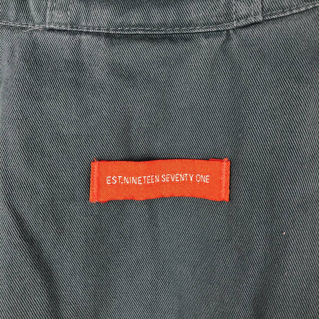 90'S Nike pullover cotton anorak parka, men's size XL cotton blue type Vintage Second Hand