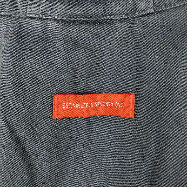 90'S Nike pullover cotton anorak parka, men's size XL cotton blue type Vintage Second Hand