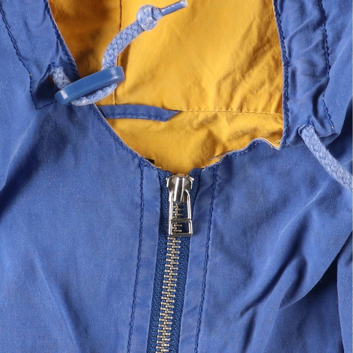 90'S GAP Old Gap Mountain Parka Shell Jacket Men's XL equivalent Vintage cotton blue type Vintage Second Hand