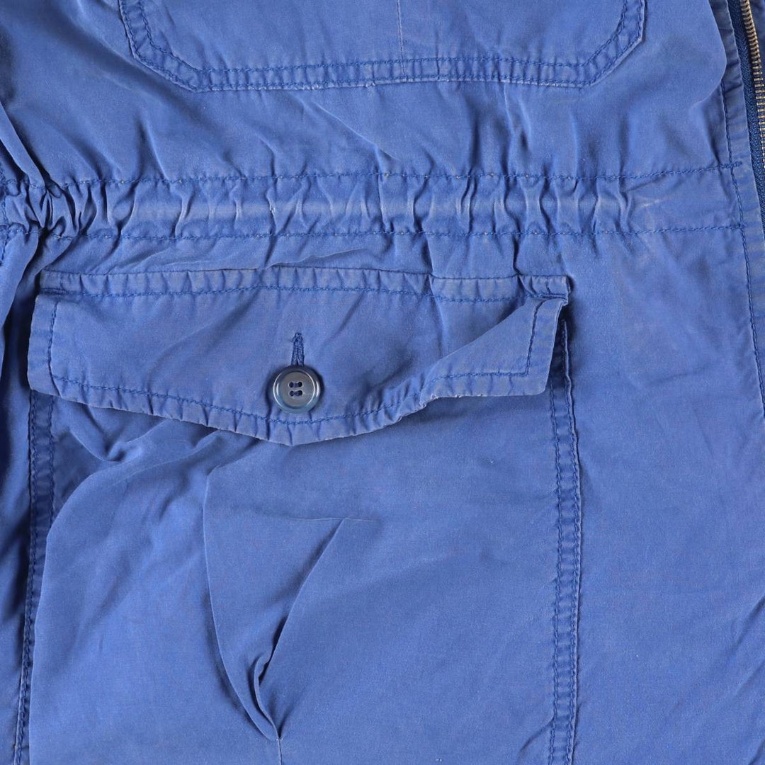 90'S GAP Old Gap Mountain Parka Shell Jacket Men's XL equivalent Vintage cotton blue type Vintage Second Hand