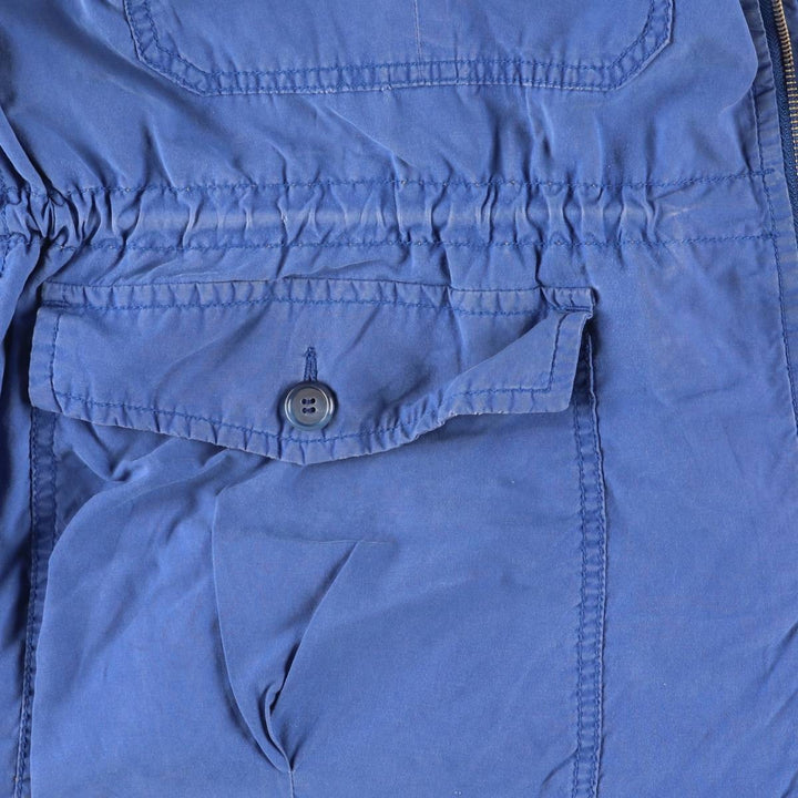 90'S GAP Old Gap Mountain Parka Shell Jacket Men's XL equivalent Vintage cotton blue type Vintage Second Hand