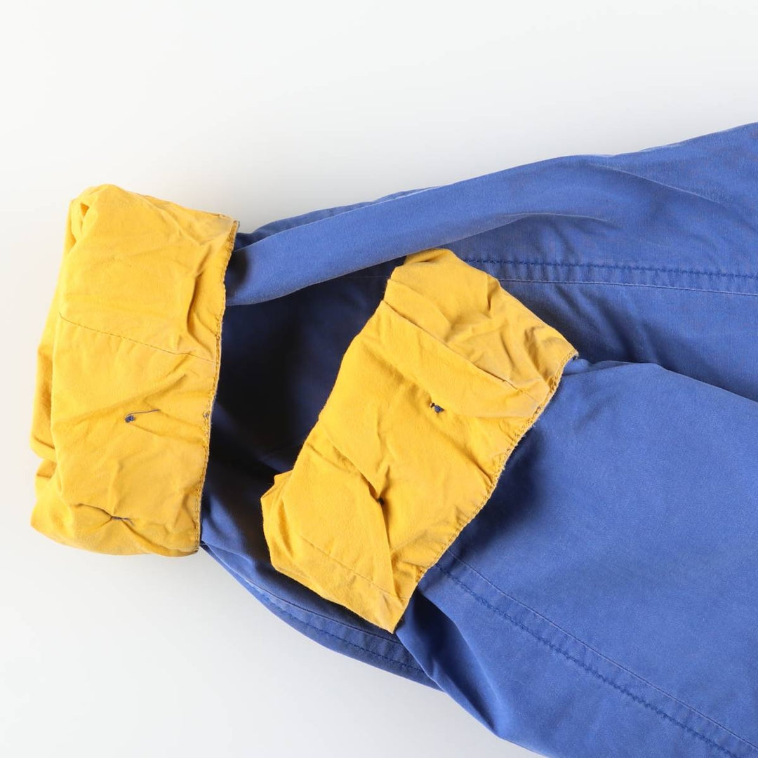 90'S GAP Old Gap Mountain Parka Shell Jacket Men's XL equivalent Vintage cotton blue type Vintage Second Hand