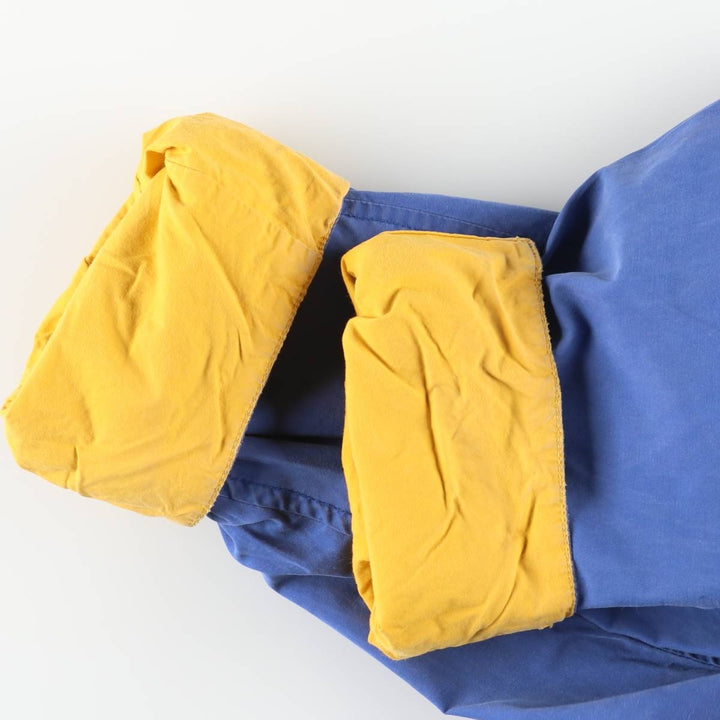 90'S GAP Old Gap Mountain Parka Shell Jacket Men's XL equivalent Vintage cotton blue type Vintage Second Hand