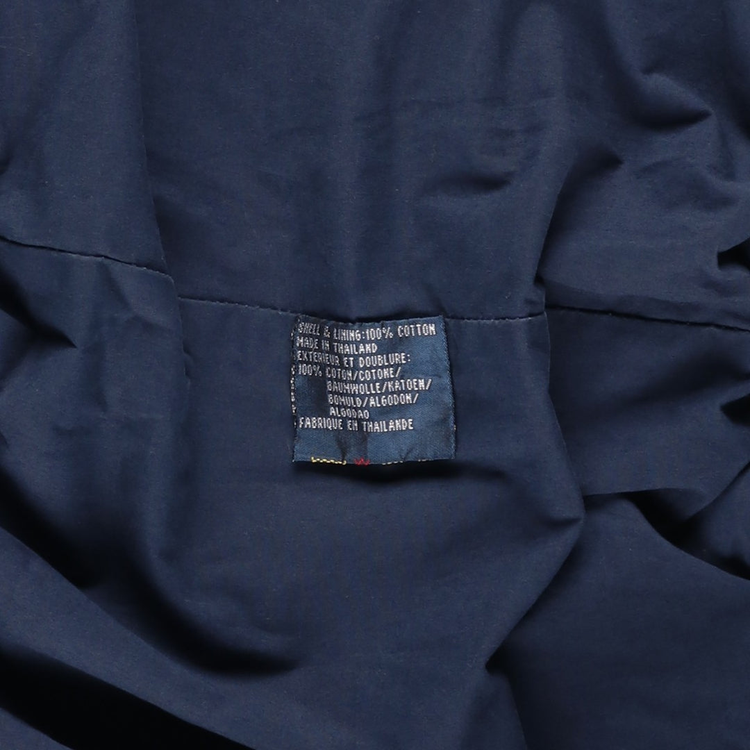 Ralph Lauren POLO by Ralph Lauren cotton blouson, men's size L cotton navy blue type Vintage Second Hand