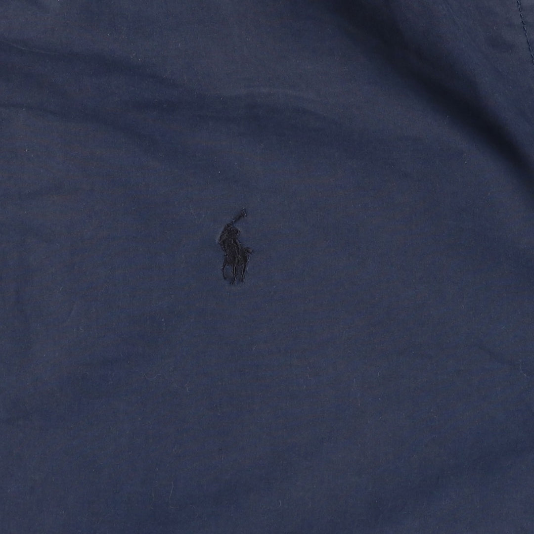 Ralph Lauren POLO by Ralph Lauren cotton blouson, men's size L cotton navy blue type Vintage Second Hand