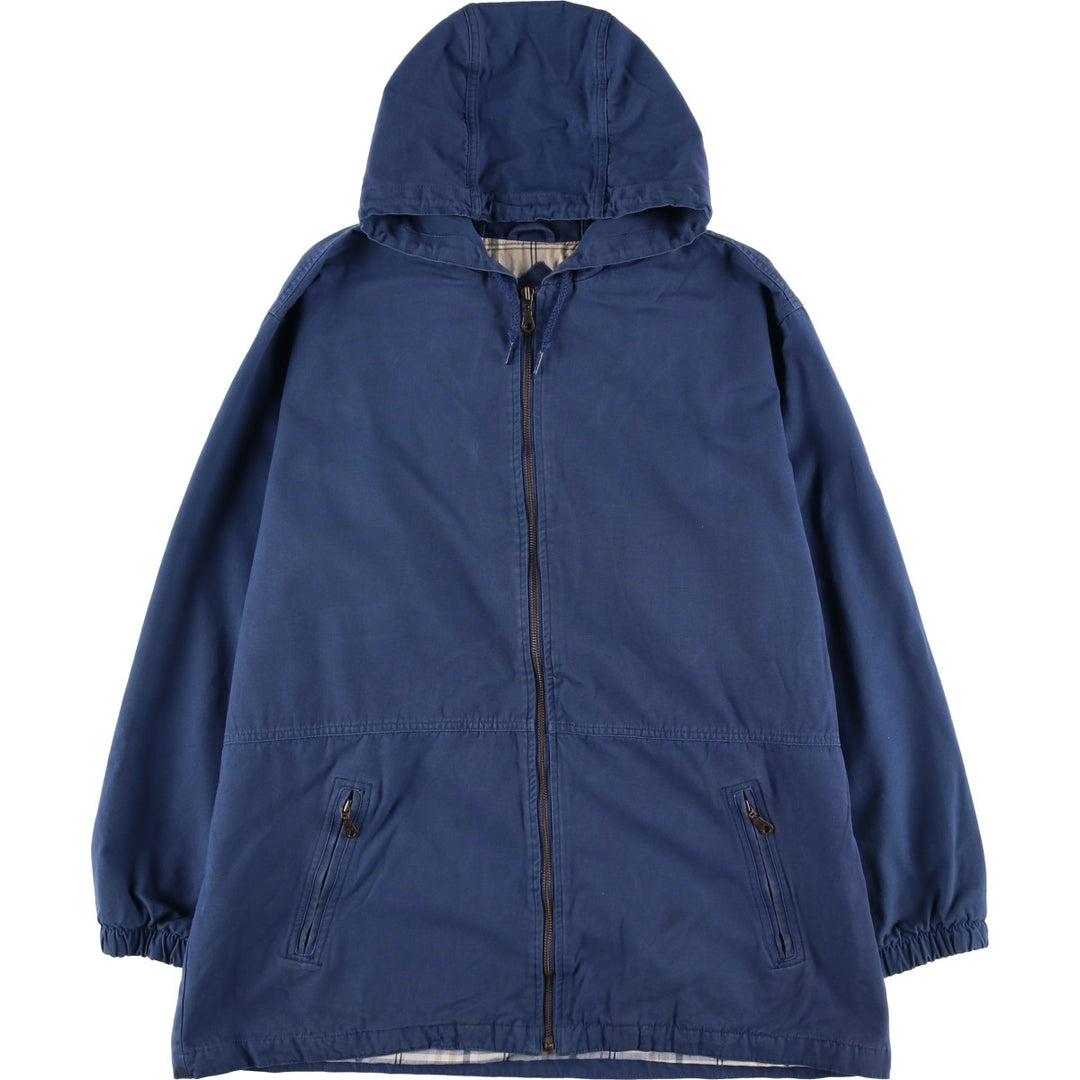 Vintage 1990'S St. John's Bay cotton hoodie, size XL, men's cotton blue type Vintage Second Hand
