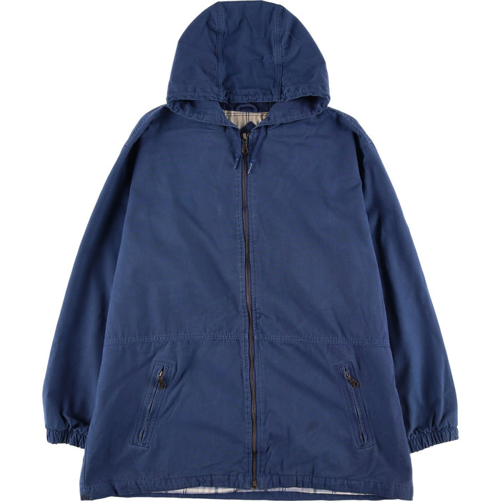Vintage 1990'S St. John's Bay cotton hoodie, size XL, men's cotton blue type Vintage Second Hand