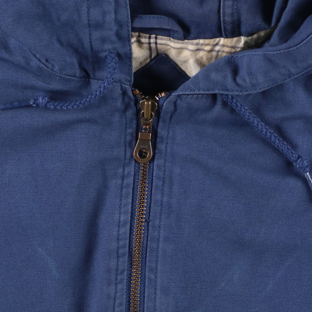 Vintage 1990'S St. John's Bay cotton hoodie, size XL, men's cotton blue type Vintage Second Hand