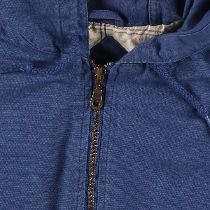Vintage 1990'S St. John's Bay cotton hoodie, size XL, men's cotton blue type Vintage Second Hand