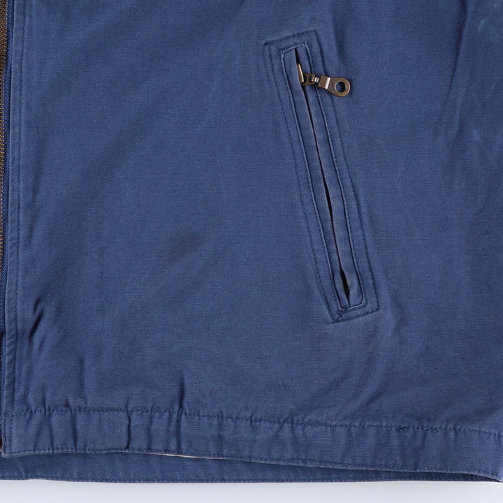 Vintage 1990'S St. John's Bay cotton hoodie, size XL, men's cotton blue type Vintage Second Hand