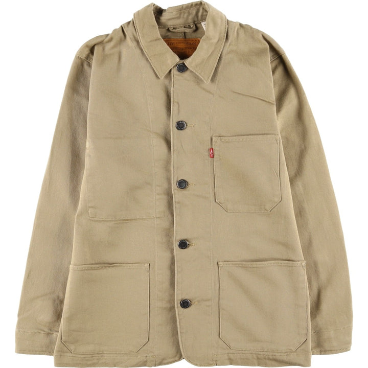 Levi's cotton jacket, men's size M cotton Beige type Vintage Second Hand