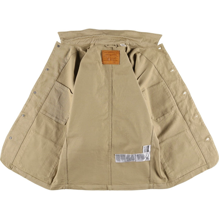 Levi's cotton jacket, men's size M cotton Beige type Vintage Second Hand