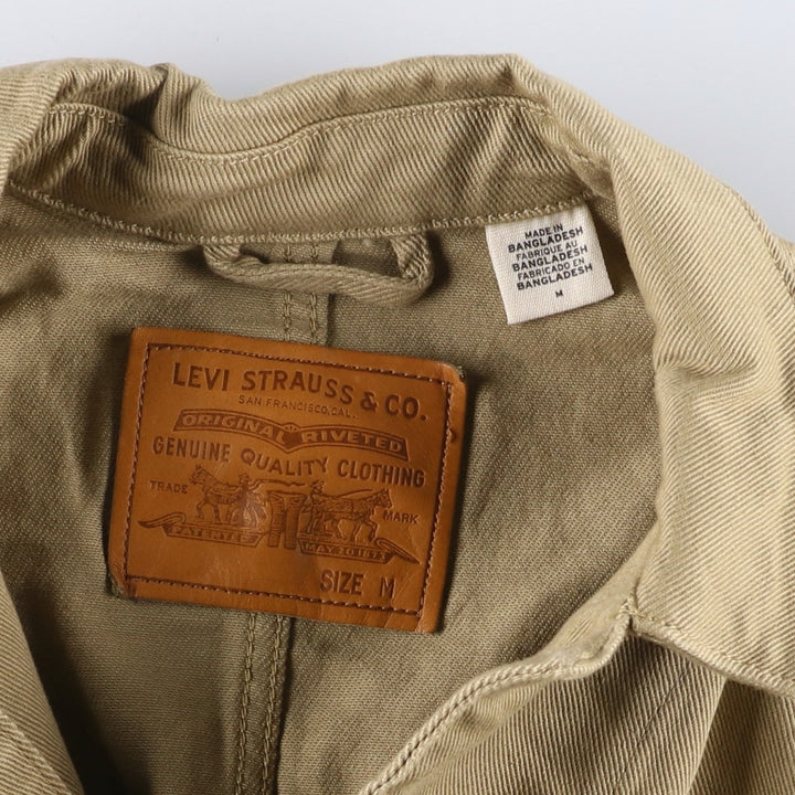Levi's cotton jacket, men's size M cotton Beige type Vintage Second Hand
