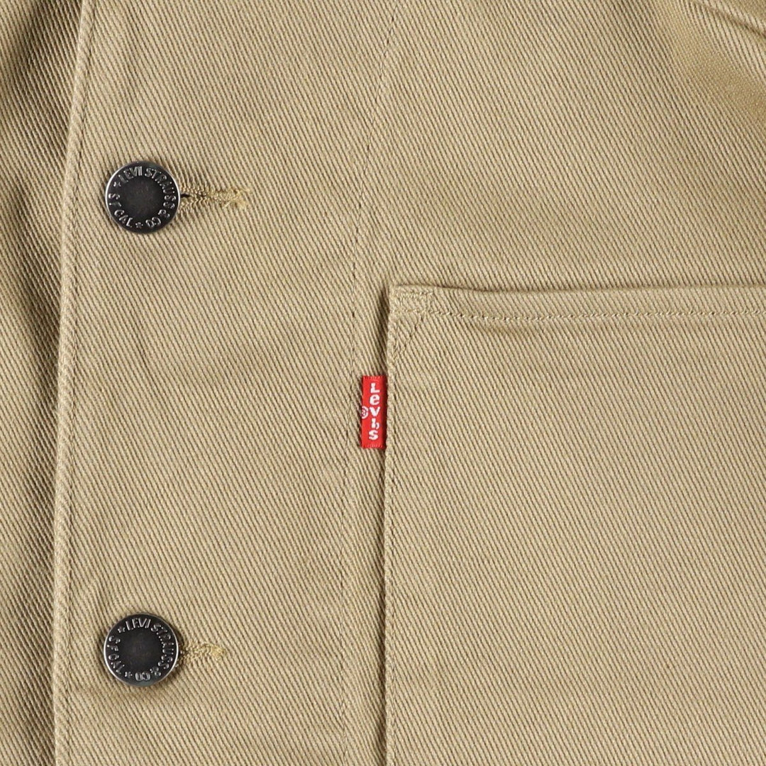 Levi's cotton jacket, men's size M cotton Beige type Vintage Second Hand